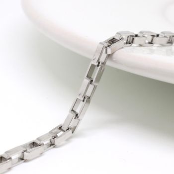 304 Stainless steel lanac  5x3x1  mm  ( 261009 )