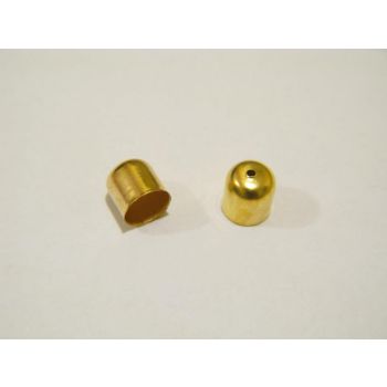 Metalni završetak sa rupom 10x10mm, boja zlata (302z)