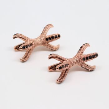 Perla pozlata+CZ  Rose Gold 21x10 mm (  331075 )