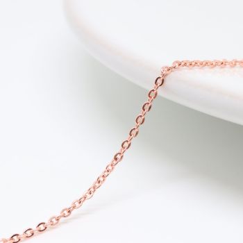 Lanac 2x1 mm  prevlaka pozlata Rose Gold (  331102 )