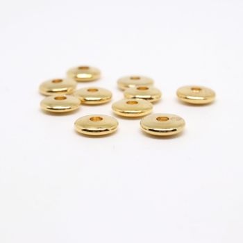 Perla pozlata Yellow gold 6x2 mm (  332029 )