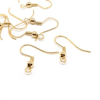 Udice za Minđuše pozlata Yellow gold 20x20 mm (  332044 )