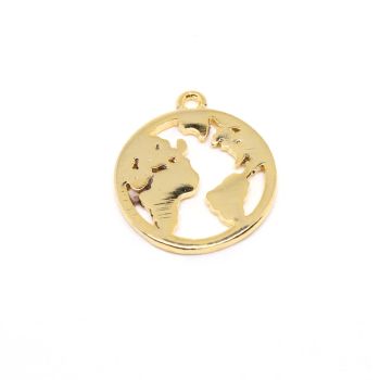 Privezak  Svet 16x14mm  prevlaka pozlata Yellow Gold(  332071 )