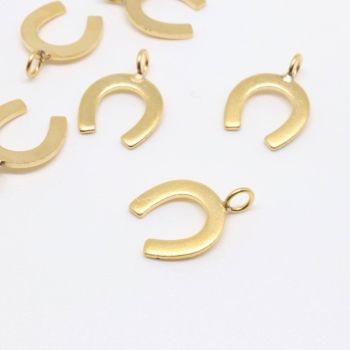 Privezak 11x8 mm- 18K mat pozlata  (  332083 )