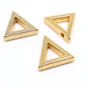 Privezak 14x14x3 mm, rupa oko 2 mm- 18K pozlata  (  332090 )