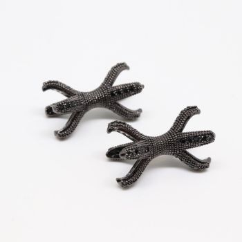 Perla Hematit crna+CZ   21x10 mm (  334001 )