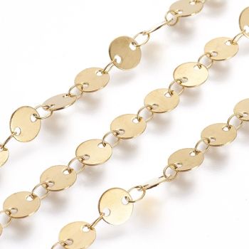 304 Stainless steel lanac 6x0.5mm (L01901BG)