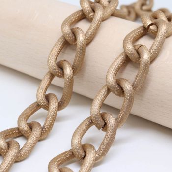 Aluminijumski lanac 18x12 mm, žica 3 mm - boja Antik bronza ( 6020021 )