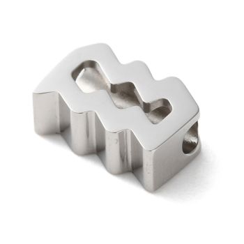 Stainless Steel Privezak Horskopski Znak-Vodolija...U038-01P-11