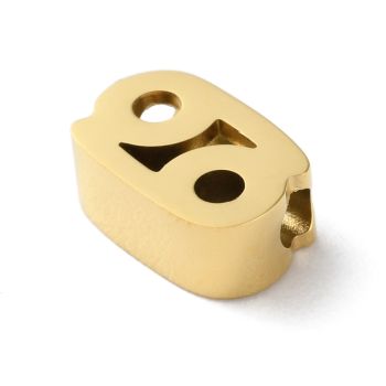 Stainless Steel Privezak Horskopski Znak-Rak...U038-01G-04