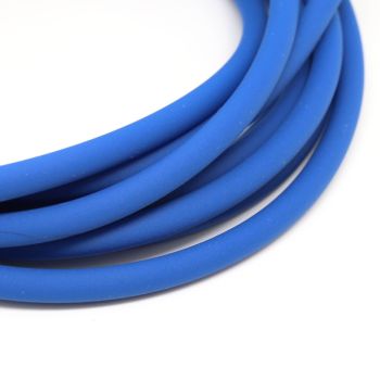 Kaučuk šuplji 5 mm- rupa 3.5mm, boja kraljevsko plava  ( 710101 )