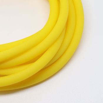 Kaučuk šuplji 5 mm- rupa 3.5mm, boja žuta ( 710111 )