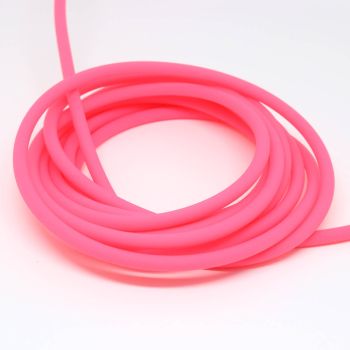 Kaučuk 4mm , boja neon pink ( 710121 )
