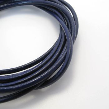 Prirodna koža 3 mm - boja teget ( 721110 )