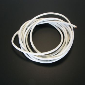 Prirodna koža 3 mm - boja bela ( 721113 )