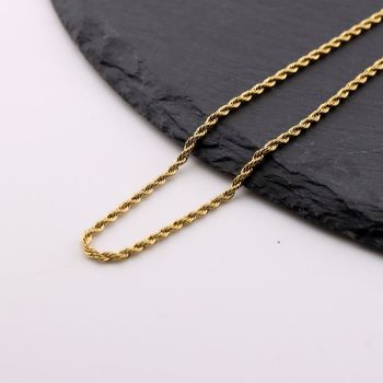 Stainless Steel lanac 2 mm x 50 cm, boja zlata  (23SSK40Z)