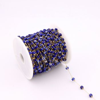 304 Stainless Steel Lanac 3x1mm, Sodalit 4x2mm...SSL-23L36-20m