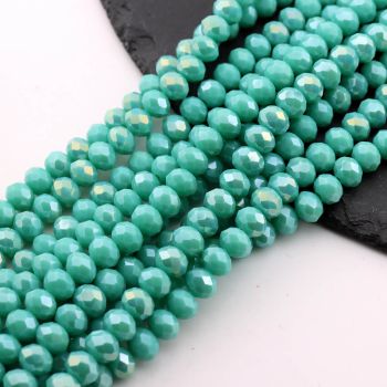 Brušene staklene perle 8x6mm  (23SP07/8106/2)