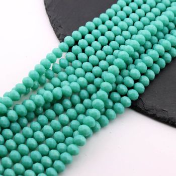 Brušene staklene perle 8x6mm  (23SP07/8041/2)