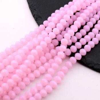 Brušene staklene perle 6x4 mm  (23SP07/6111/2)