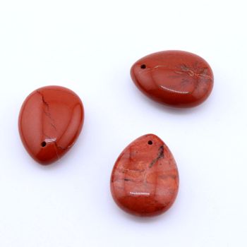 Privezak prirodni kamen Crveni Jaspis -Suza 18*23 mm ...25KP05-01
