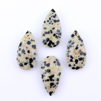 Privezak prirodni kamen Jaspis Dalmatinac- Suza 13*25 mm Faset...25KP11-03