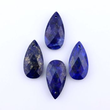 Privezak prirodni kamen Lapis Lazuli  - Suza 13*25 mm Faset...25KP11-04