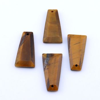 Privezak prirodni kamen Tigrovo Oko- 13*25 mm Faset...25KP13A-07