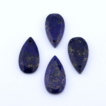 Privezak prirodni kamen Lapis Lazuli - 13*25 mm Faset...25KP13B-01