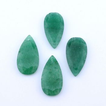 Privezak prirodni kamen Zeleni Aventurin - 13*25 mm Faset...25KP13B-02