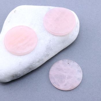 Privezak prirodni kamen Rozen Kvarc - 30*3 mm...25KP14-07