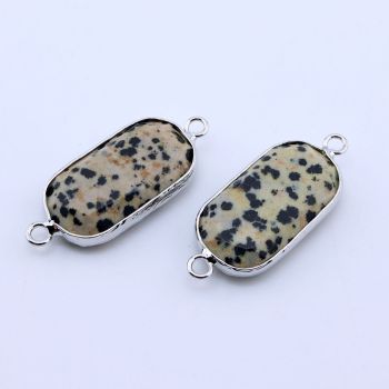 Konektor prirodni kamen Jaspis Dalmatinac- 15*35x5 mm...25KP16-02