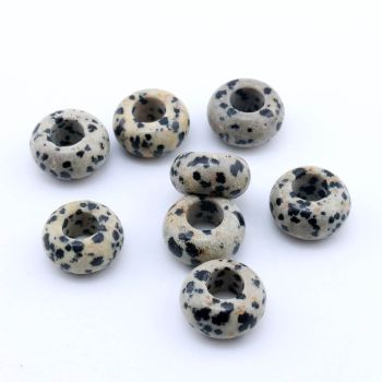 Perla prirodni kamen Jaspis Dalmatinac -  8*12 mm...25KP28-04