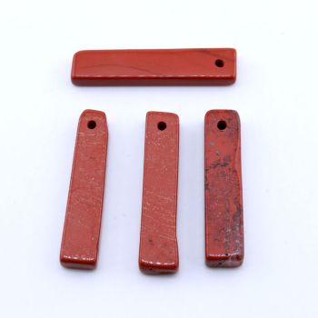 Privezak prirodni kamen Crveni JAspis- 50*8*5 mm ...25KP36-04