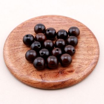 Prirodne svetlo braon perle od Sandalovog drveta 10 mm...23DP18B