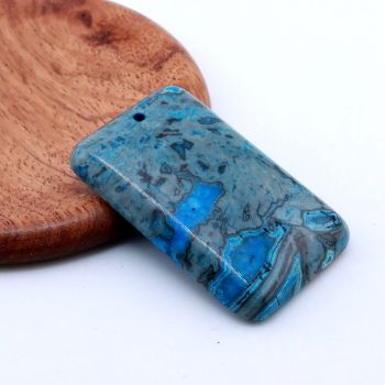 Privezak prirodni kamen bojeni Ocean Jaspis ...23KP134