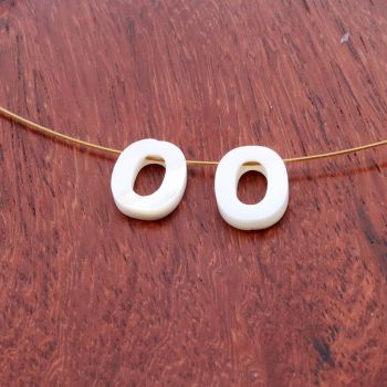 Perla/Privezak od Sedefa- slovo O...S278-086A