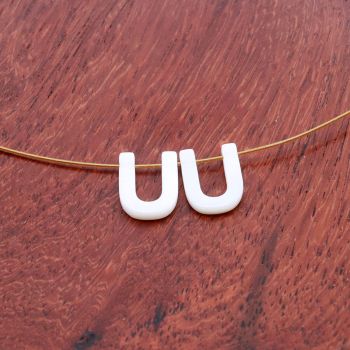 Perla/Privezak od Sedefa- slovo U...S278-091A