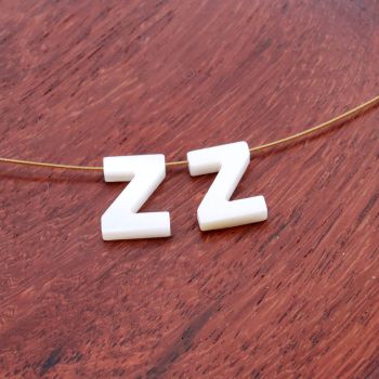 Perla/Privezak od Sedefa- slovo Z...S278-095A