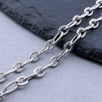 304 Stainless Steel lanac 7x4.5x1mm...SSL-R100-16-20m