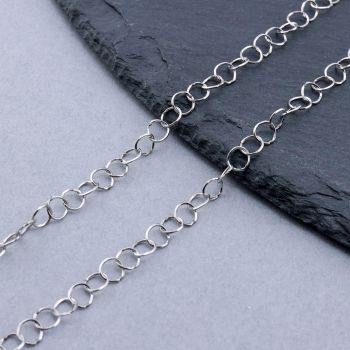 304 Stainless Steel Vareni Lanac 5x0.3mm...SSL-H007-59P-10m