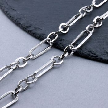 304 Stainless Steel Lanac 22x8mm, 10x8mm...SSL-101131-21