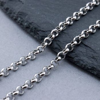 304 Stainless Steel Rolo Lanac 3 mm...SSL-L001-28-3mm-10m