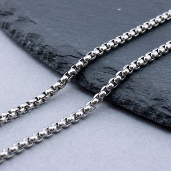 304 Stainless Steel Box Lanac 2.5x2.5mm...SSL-L015-20-10m