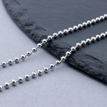 304 Stainless Steel Ball Lanac 2.5mm...SSL-L015-41-10m