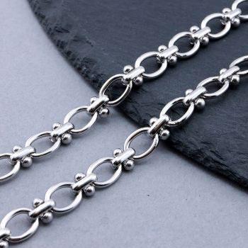 304 Stainless Steel Lanac 9.8x7x1.5mm...SSL-H028-03P-01-5m