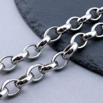 304 Stainless Steel Lanac 13x10x4mm...SSL-P007-02P-5m