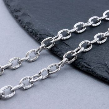 304 Stainless Steel Lanac 8x6x1.5mm...SSL-T003-23B-P-10m