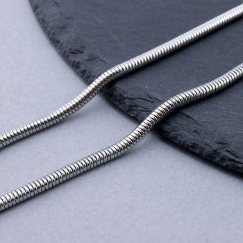 304 Stainless Steel Snake Lanac 3.2 mm...SSL-L023-01A-P