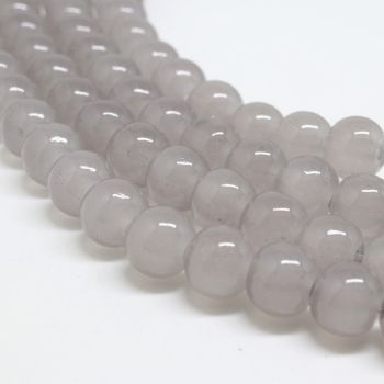 Bojene staklene perle  8 mm, rupa oko 1mm. Niz sadrži oko 100 perli. ( SP-PP184 )